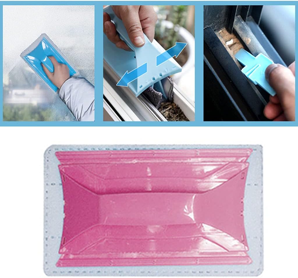 Brosse amovible polyvalente pour un nettoyage efficace des fenêtres