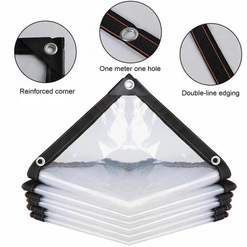 Couverture Ultra-Résistante Transparente pour Protection Maximale