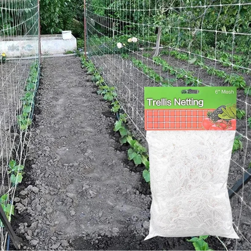 Filet d'escalade de jardin - Support robuste pour fleurs et légumes