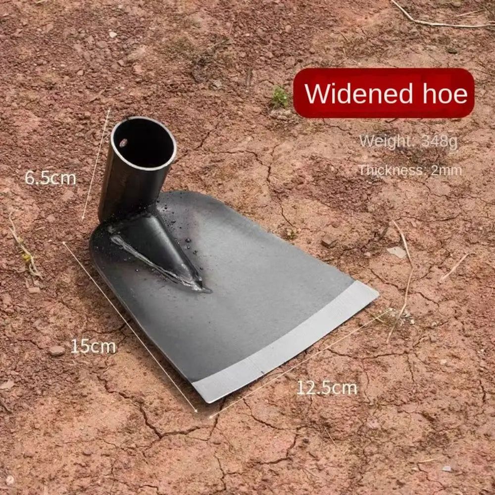 Pelle de jardin en acier durable épaissie - Outil de désherbage