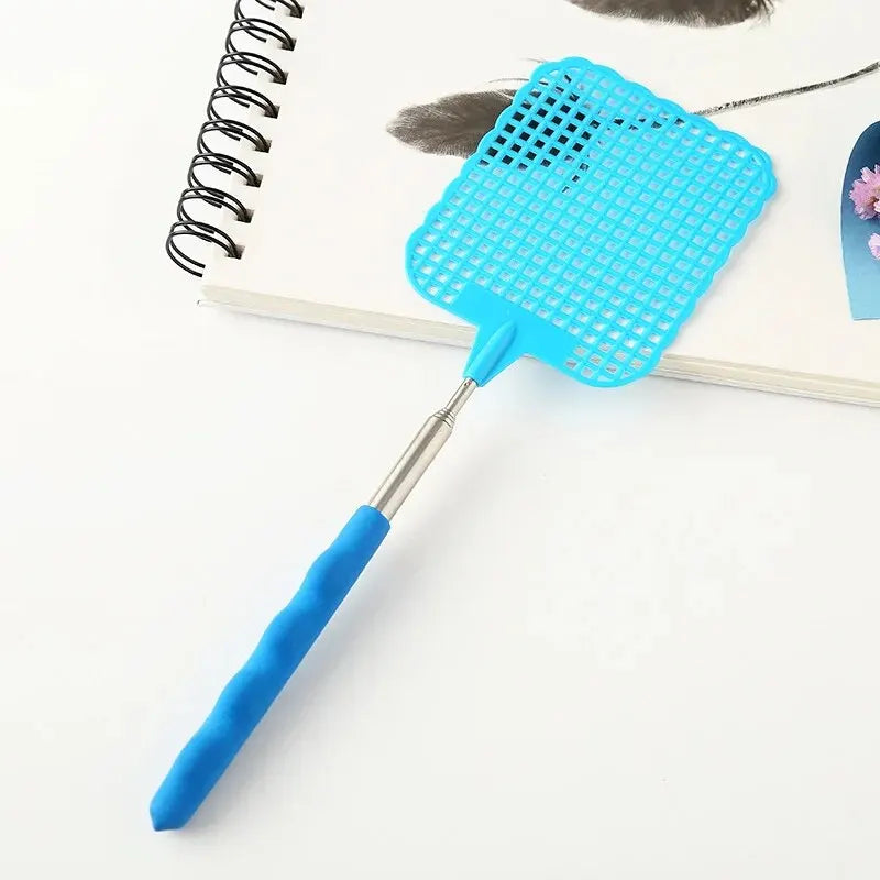 Tapette à mouche rétractable en plastique