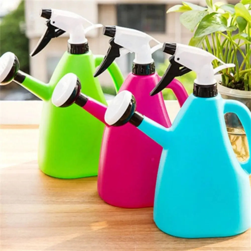 Arrosoir 2 en 1 Douchet et Spray 1L avec pression réglable pour jardin et intérieur