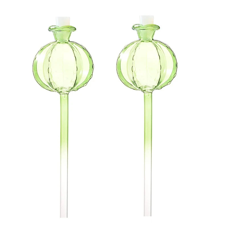 Ampoules en verre pour arrosage automatique de plantes d'intérieur