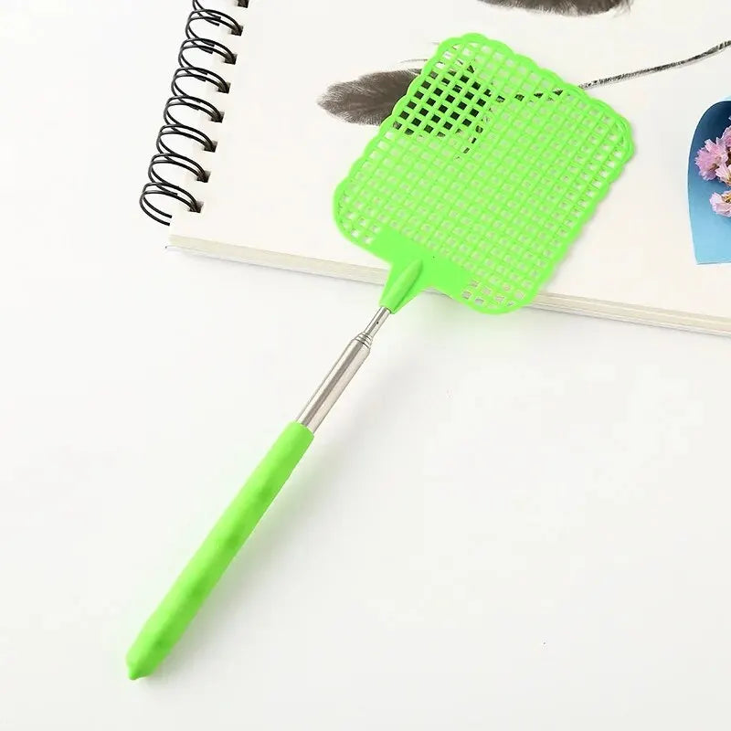 Tapette à mouche rétractable en plastique