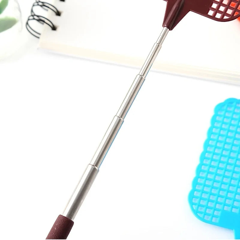 Tapette à mouche rétractable en plastique