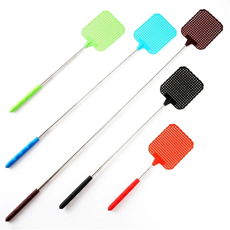 Tapette à mouche rétractable en plastique