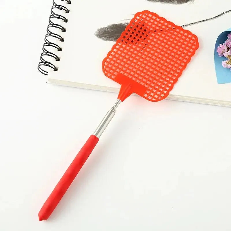 Tapette à mouche rétractable en plastique