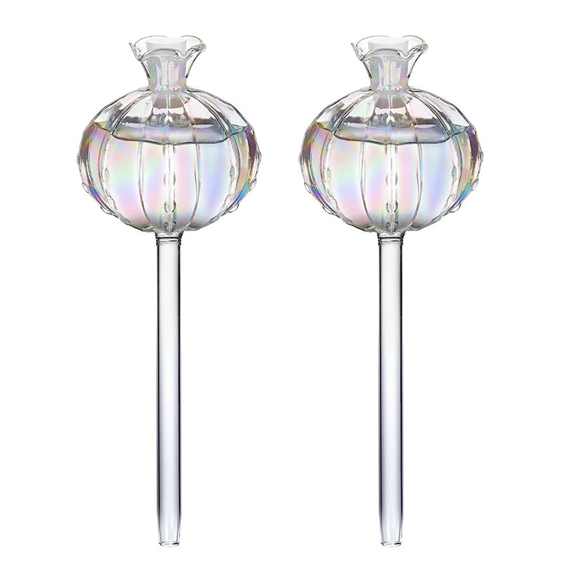 Ampoules en verre pour arrosage automatique de plantes d'intérieur