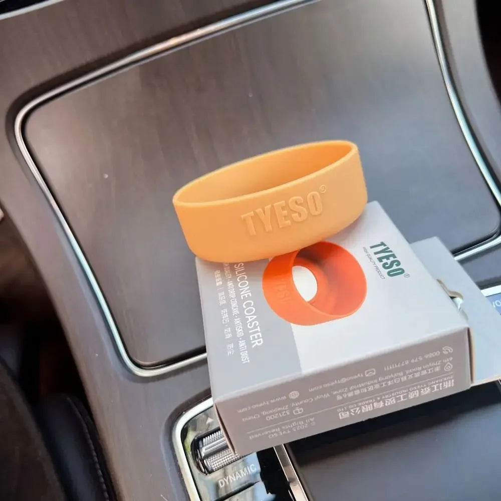 Couvercle inférieur antidérapant en silicone pour bouteille d'eau