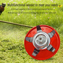 Tête de débroussailleuse universelle avec lames métalliques pour jardin - Default Title - Plumzi