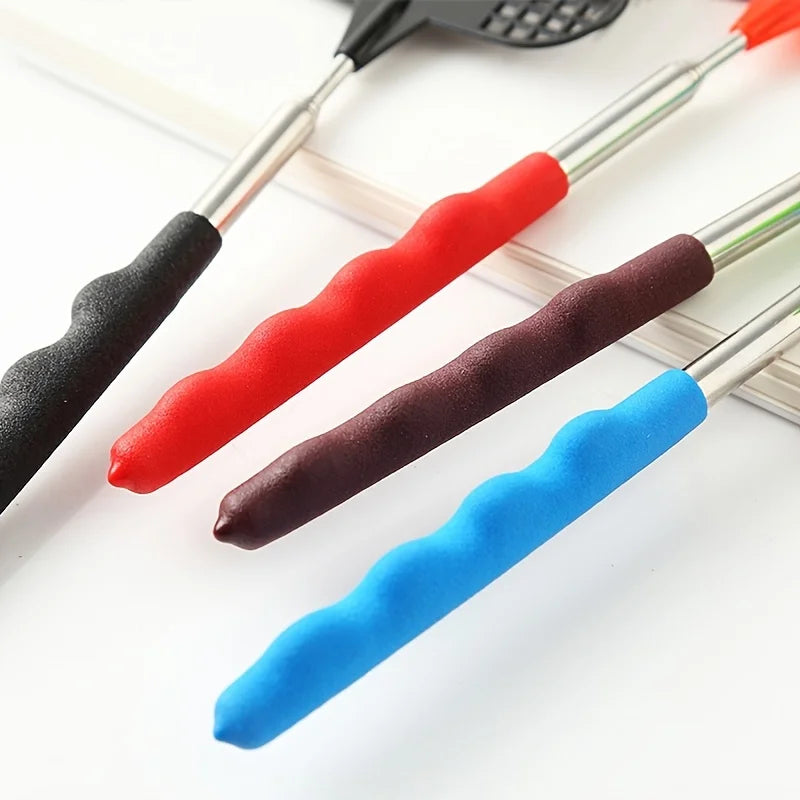 Tapette à mouche rétractable en plastique