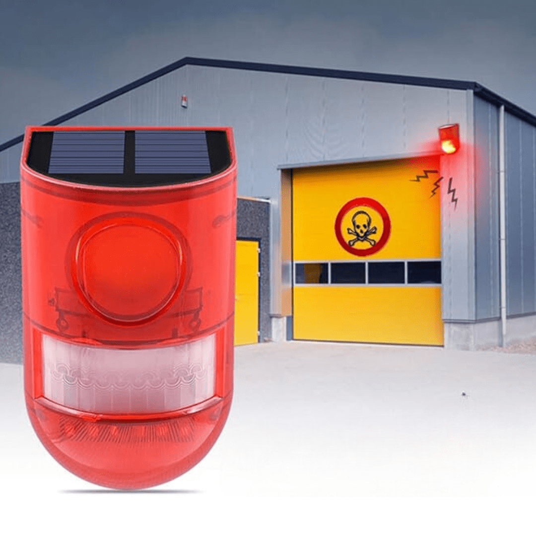 Alarme Solaire Intelligente avec Détecteur de Mouvement Avancé