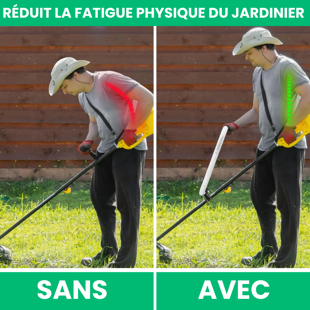 Poignée Universelle Réglable pour Débroussailleuse - Default Title - Plumzi