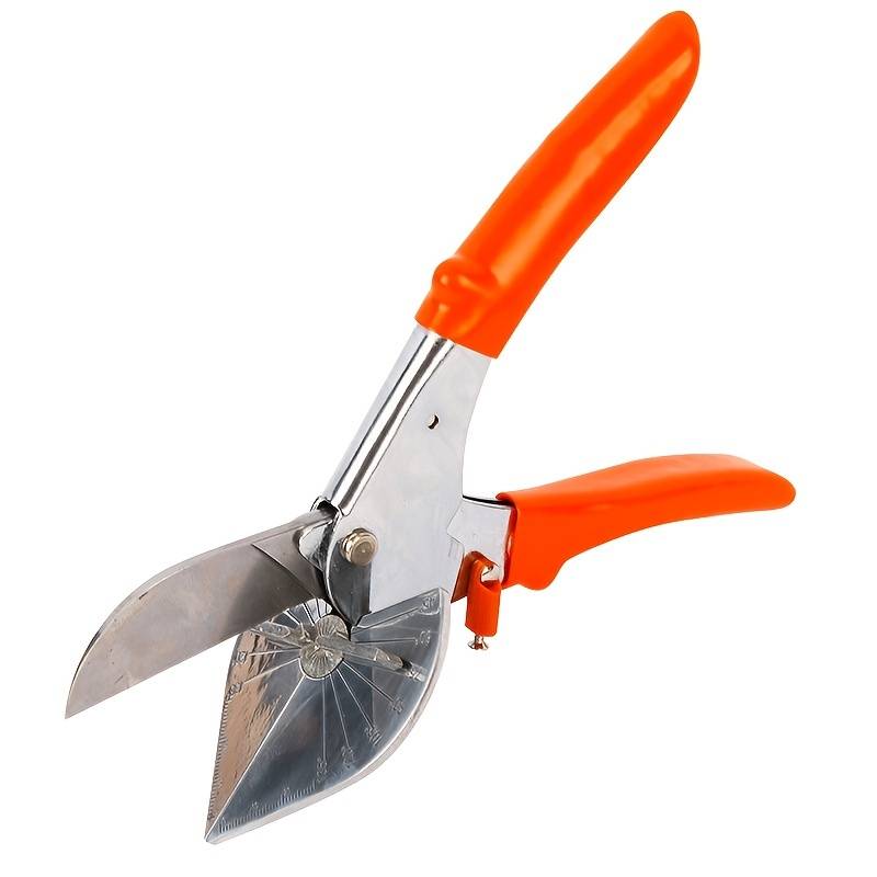 Ciseaux Précis à Onglets Réglables Multi-Angles pour Découpe