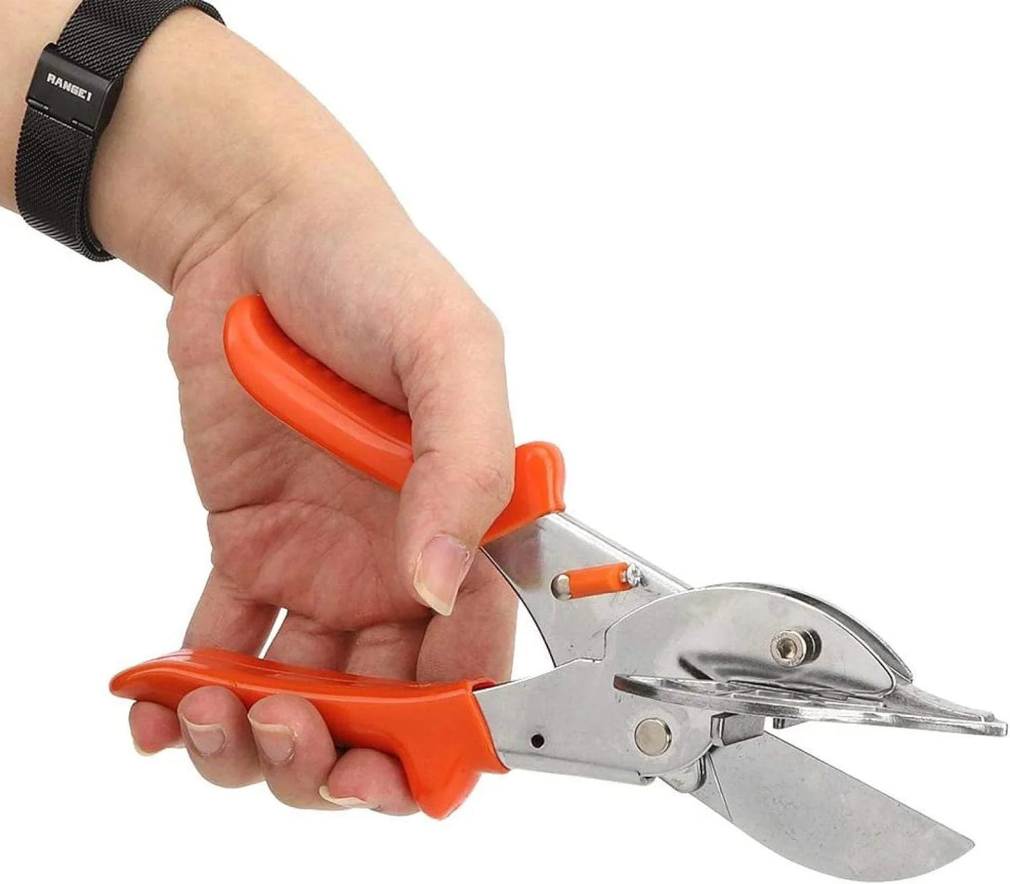 Ciseaux Précis à Onglets Réglables Multi-Angles pour Découpe