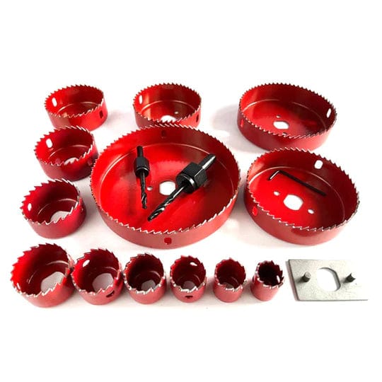 Kit de scies cloches pour ingénieurs bricoleurs 13 pièces