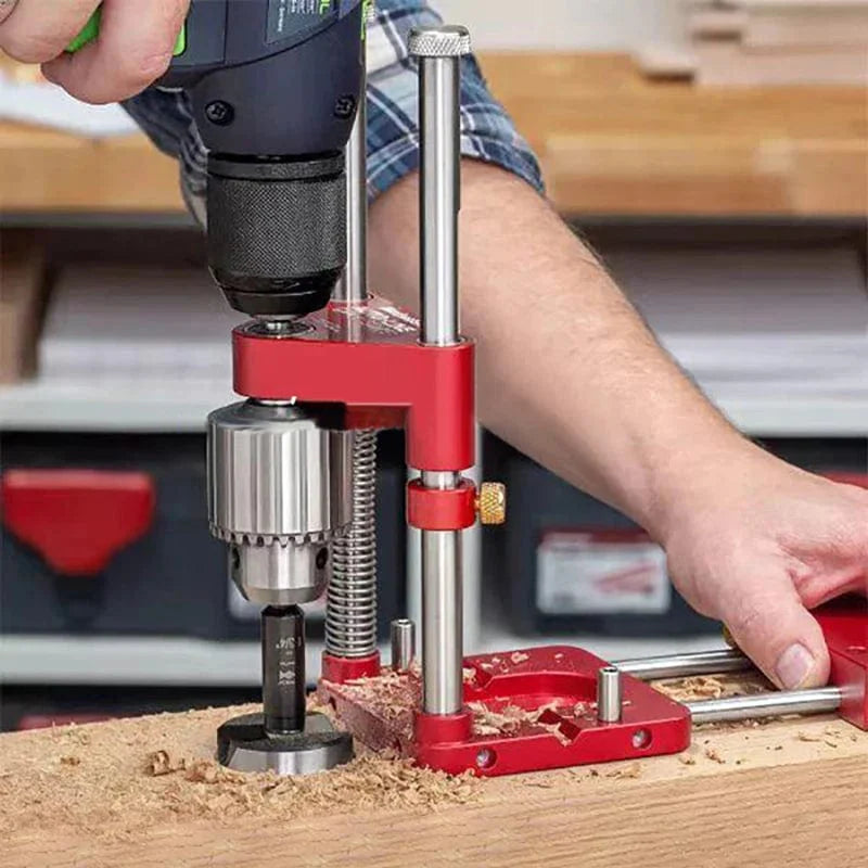 Support de Perçage Précis et Sécurisé pour Artisanat et Bricolage