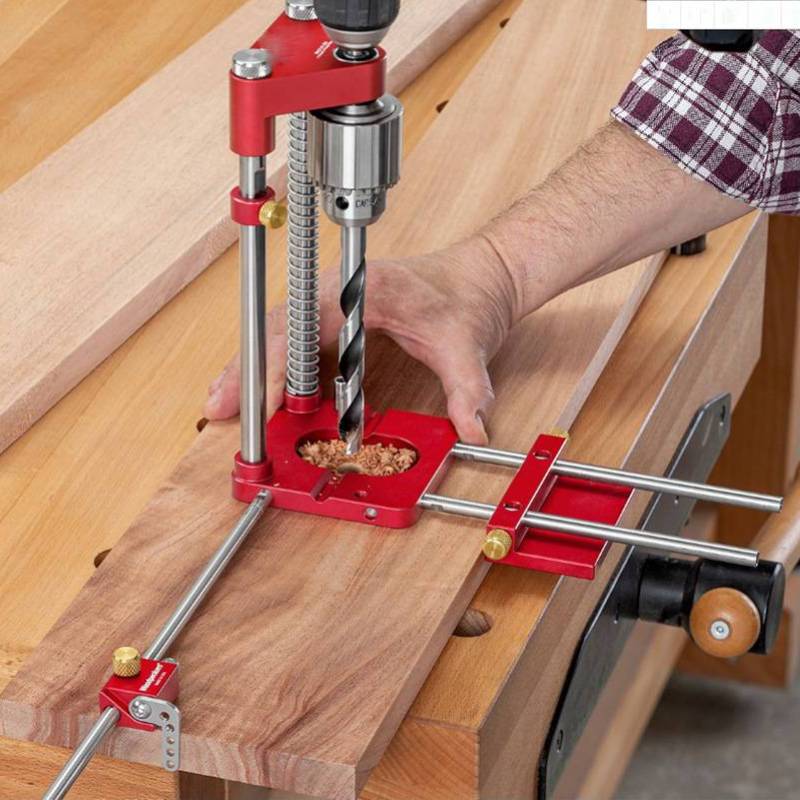 Support de Perçage Précis et Sécurisé pour Artisanat et Bricolage
