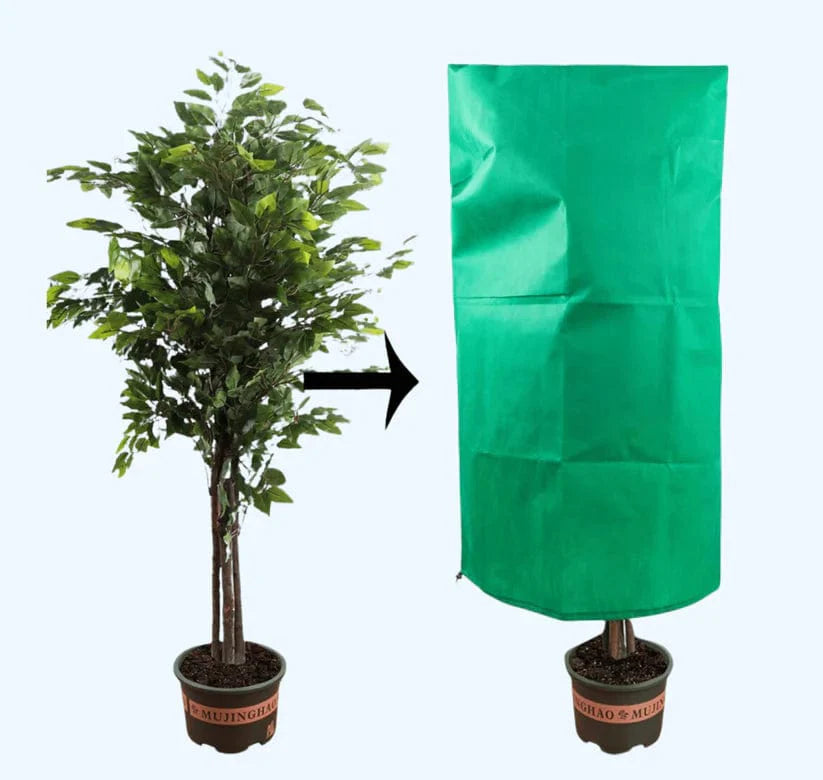 Housse de Protection Isolante Antigel pour Plantes d'Extérieur