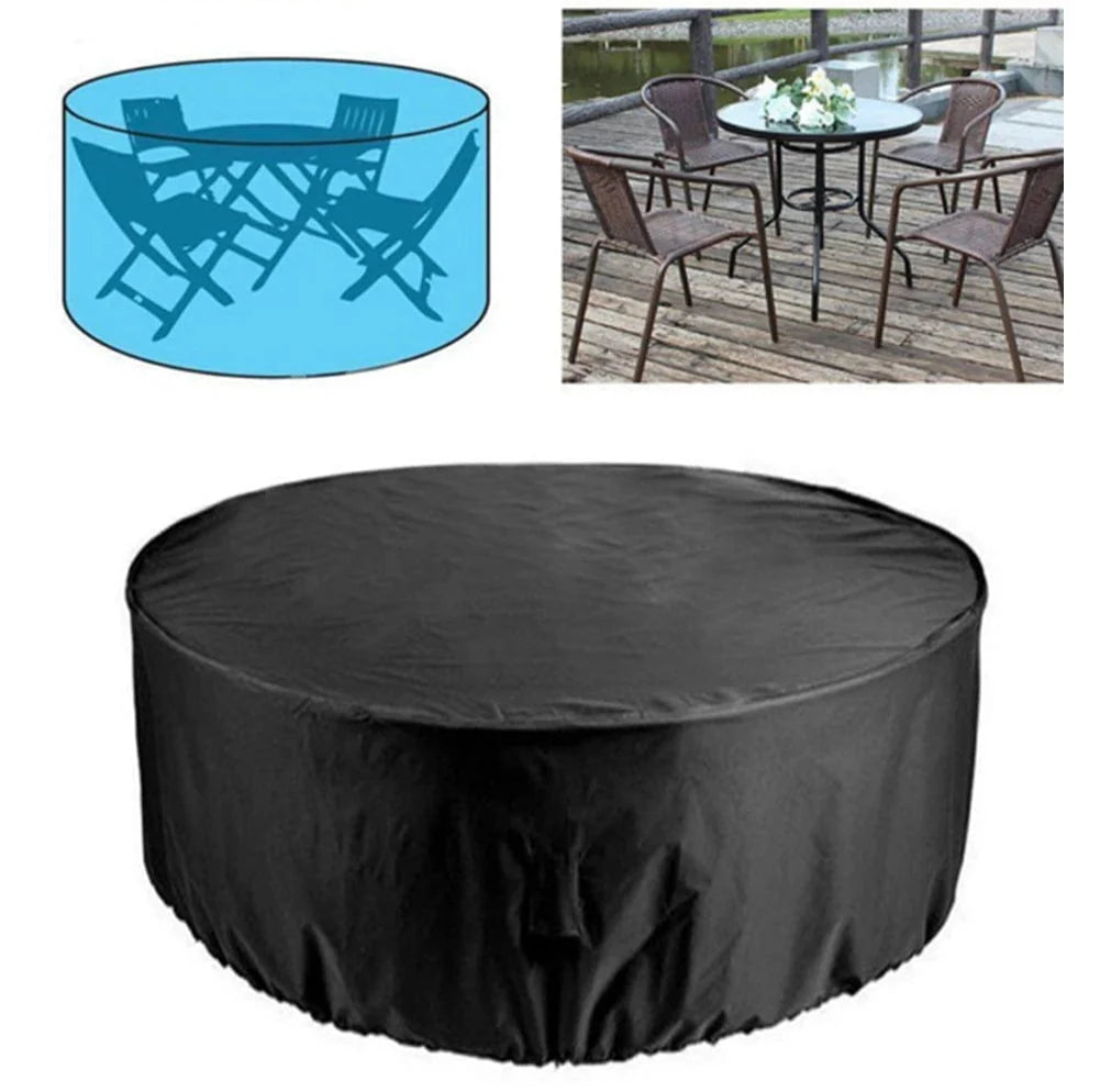 Housse de Table de Jardin Imperméable Ultra-Résistante et Durable