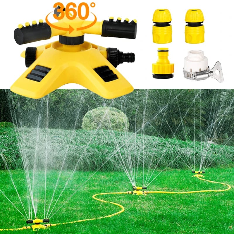 Arroseur Rotatif Automatique pour Jardin Écologique