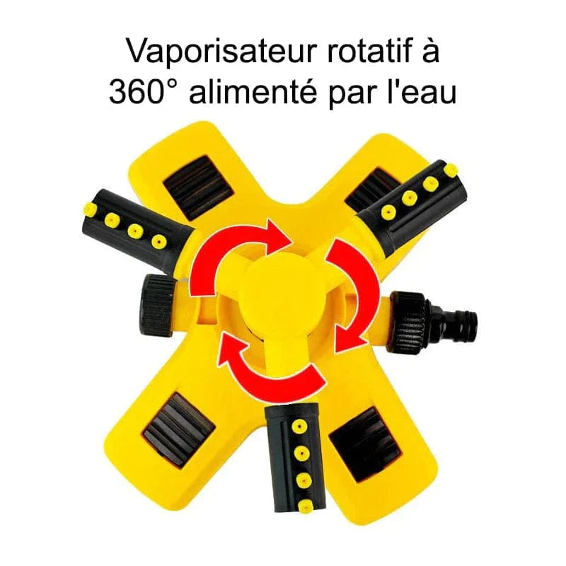 Arroseur Rotatif Automatique pour Jardin Écologique