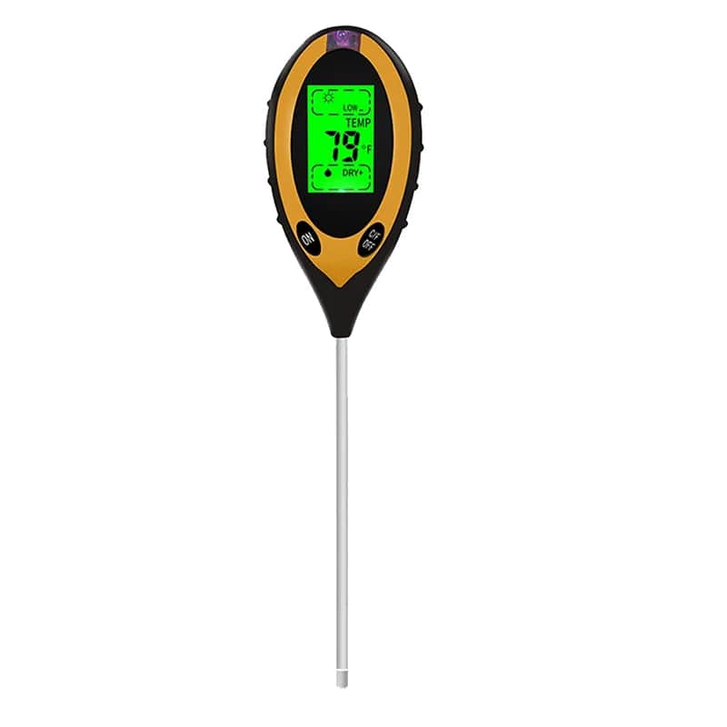 PH-mètre de Sol Numérique Multifonction 4 en 1 - Précision et Fiabilité