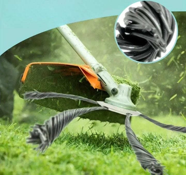 Tête de Débroussailleuse Puissante pour Jardin