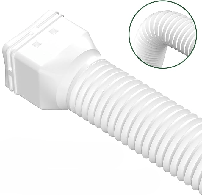 Tube d'Extension de Gouttière Réglable et Résistant pour Toiture