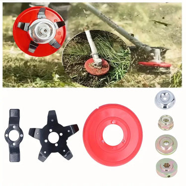 Tête de débroussailleuse universelle avec lames métalliques pour jardin - Default Title - Plumzi