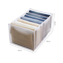 Organisateur de vêtements de garde-robe - 25* 36* 20 cm / Blanc - Plumzi