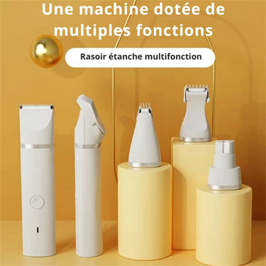 Kit de Tondeuse pour Chiens avec Faible Bruit - Default Title - Plumzi