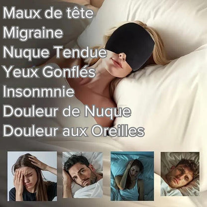 Masque anti-migraine à Gel Froid