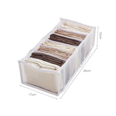 Organisateur de vêtements de garde-robe - 17* 36* 12 cm / Blanc - Plumzi