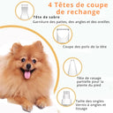 Kit de Tondeuse pour Chiens avec Faible Bruit - Default Title - Plumzi