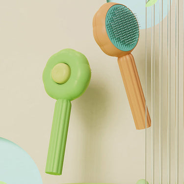 Brosse nettoyante pour poils d'animaux - Vert - Plumzi