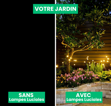 Lampes LED Solaire Lucioles Écologiques - Promotion Exceptionnelle - 2 Lampes (17.45€/u) - Plumzi