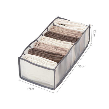 Organisateur de vêtements de garde-robe - 17* 36* 12 cm / Gris - Plumzi