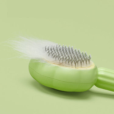 Brosse nettoyante pour poils d'animaux - Vert - Plumzi