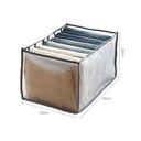Organisateur de vêtements de garde-robe - 25* 36* 20 cm / Gris - Plumzi