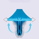 Brosse amovible polyvalente pour un nettoyage efficace des fenêtres - Bleu - Plumzi