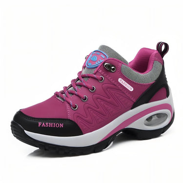 Basket Rose Confortable pour Femme pour Marche et Randonnée