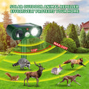 Répulsif Ultrasonique Solaire pour Chats, Chiens et autres rongeurs - Default Title - Plumzi