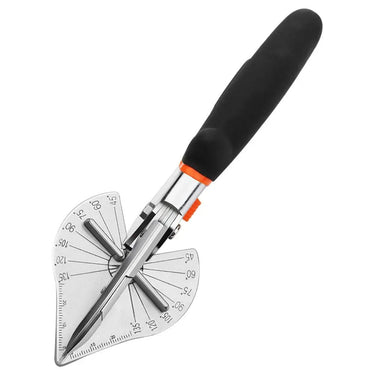 Ciseaux Précis à Onglets Réglables Multi-Angles pour Découpe - Noir - Plumzi