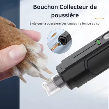 Meuleuse à Ongles Rechargeable pour Animaux - Default Title - Plumzi