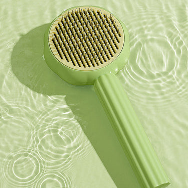 Brosse nettoyante pour poils d'animaux - Vert - Plumzi