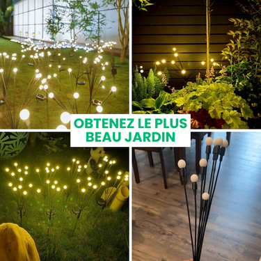 Lampes LED Solaire Lucioles Écologiques - Promotion Exceptionnelle - 2 Lampes (17.45€/u) - Plumzi