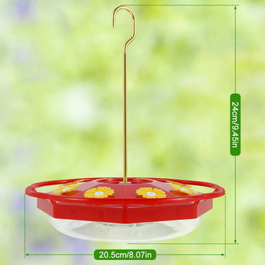Mangeoire Transparente Multi-Port pour Colibris en Plein Air - Default Title - Plumzi