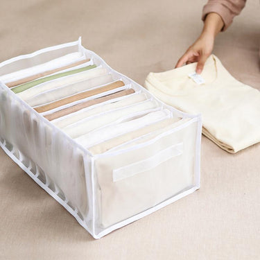 Organisateur de vêtements de garde-robe - 17* 36* 12 cm / Gris - Plumzi