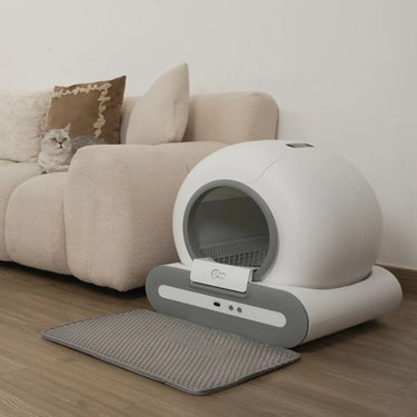 Bac à Litière Automatique Autonettoyante pour Chat